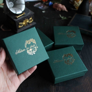 Plastic gift box with logo