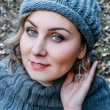 Silver-plated mistletoe...